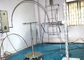 Equipo de prueba montado en la pared del ingreso del agua IPX1 al goteo vertical IPX4 y al tubo oscilante