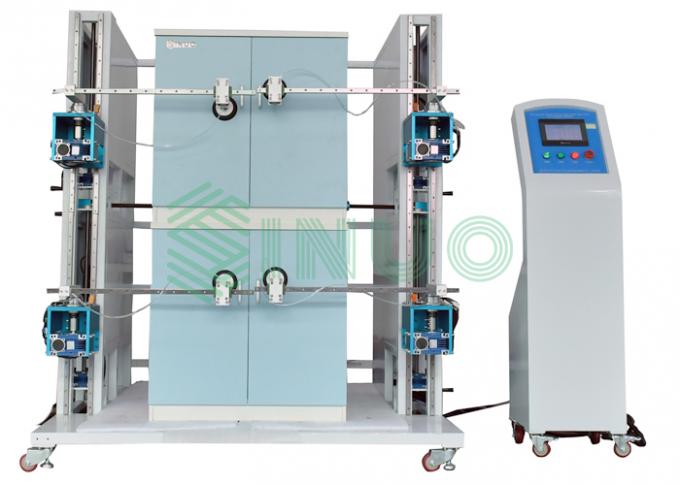 Puerta automática del refrigerador IEC62552 abierta y máquina de prueba cercana 2