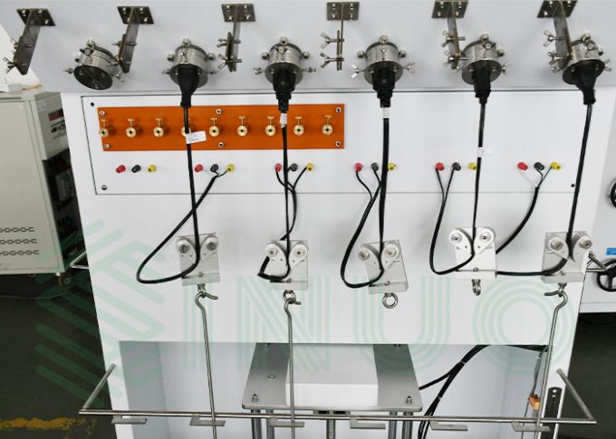 Control precipitado del PLC de las estaciones del aparato 6 de la prueba de tirón del cable eléctrico UL817-2021 3