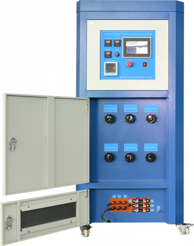 El gabinete de la carga del interruptor de la pantalla táctil para la lámpara estabilizada uno mismo carga IEC60669-1 2