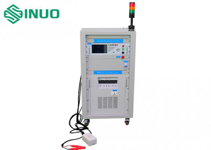Probador eléctrico de la seguridad del multímetro 5KVA del IEC 60335-1 con 6 funciones 0