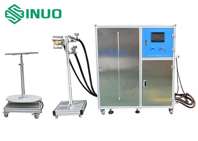 Boquilla de pulverización IPX3/4/5/6 y sistema de prueba de boquilla de manguera con tanque de suministro de agua IEC 60529 6