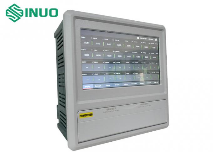 Pantalla LCD de los canales del maderero de datos del IEC 60335-1 100 para la medida y el registrador de la temperatura 1