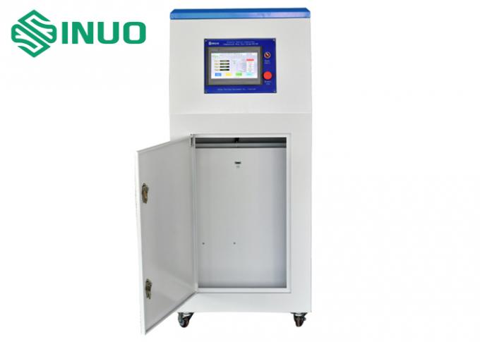 IEC60309-1 2012 Equipo de ensayo del vehículo 8 canales Sistema de ensayo de aumento de temperatura del conector de 0 a 400 °C 0