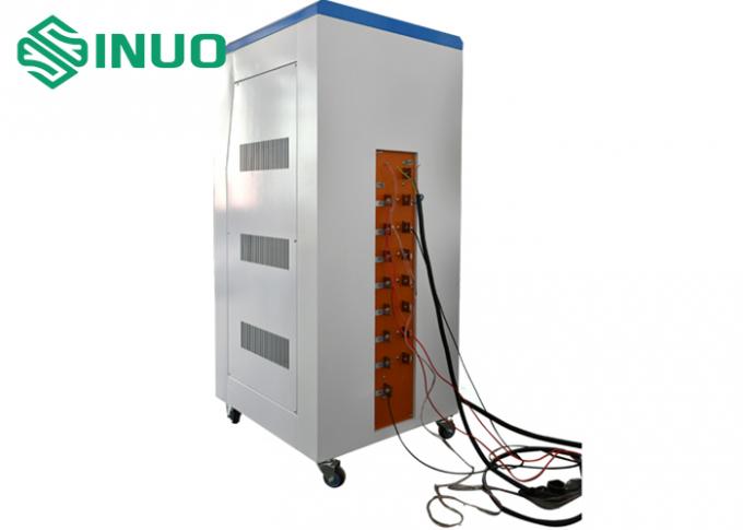 IEC60309-1 2012 Equipo de ensayo del vehículo 8 canales Sistema de ensayo de aumento de temperatura del conector de 0 a 400 °C 1