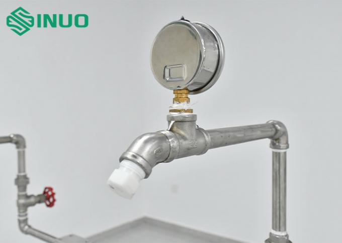 UL154B Aparato de ensayo de pulverización de agua con 3 cabezas de pulverización 4