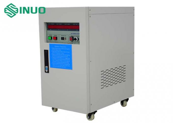 Fuente de alimentación AC de fase única 5KVA IEC 61800-2 utilizada para electrodomésticos 2
