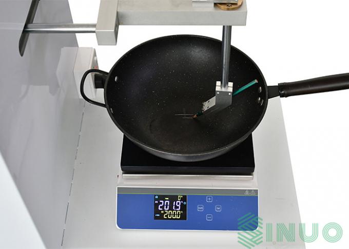 Probador de la resistencia del rasguño del EN 12983-1 de las BS para la resistencia del rasguño de la prueba de la capa de la cocina 1