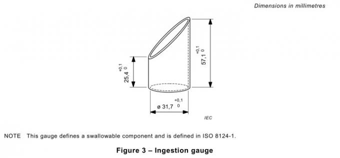 Indicador de la ingestión del acero inoxidable del IEC 62133 para la pequeña información de seguridad de la célula y de la batería 0