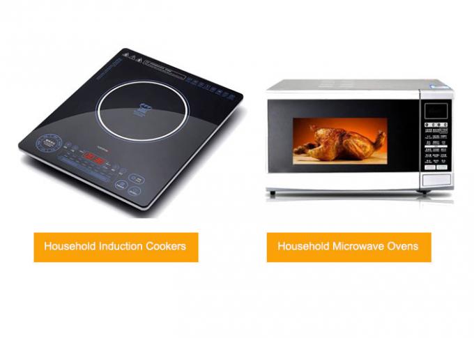 El rendimiento energético califica el sistema de prueba para las cocinas de inducción de los hornos de microondas del hogar 0