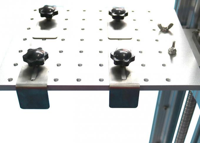El control del PLC del IEC 60598-1 llevó el movimiento de los dispositivos de ajuste de las lumbreras del equipo de prueba 360° 1