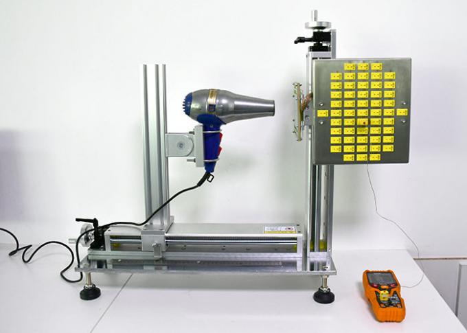 Aparato de medición UL859 de temperatura del aire del mercado de los secadores de pelo del PDA 0