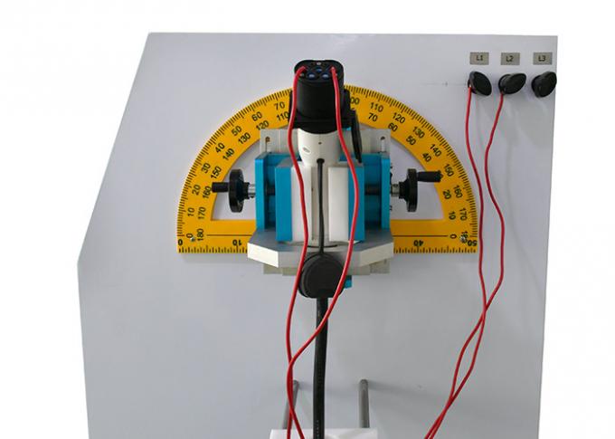 Control de carga del PLC del aparato de la prueba del arma del vehículo eléctrico del IEC que dobla 62196-1 0