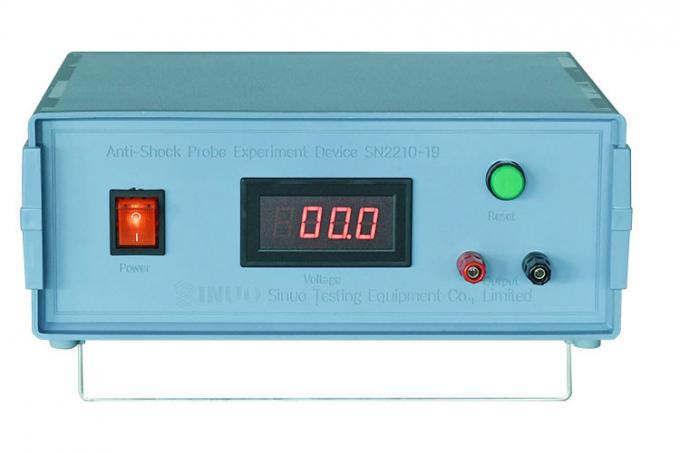 Dispositivo antichoque del experimento de la punta de prueba de la cláusula 10,1 del IEC 60884-1 0