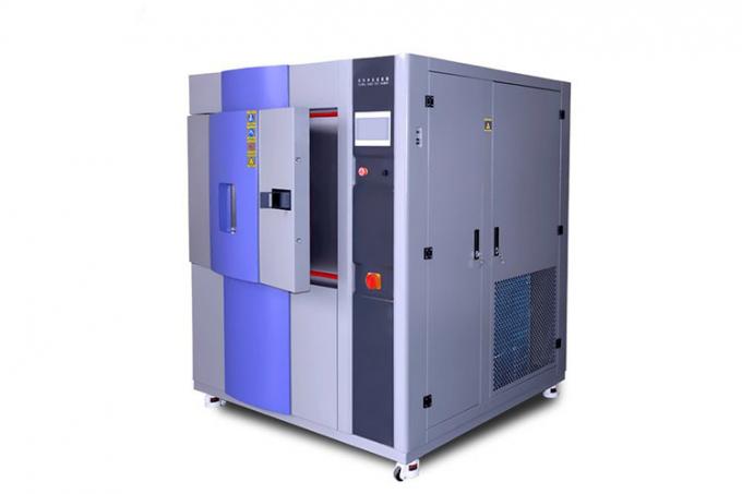 IEC 60068-2-1 temperatura alta-baja de la cámara de la prueba de choque termal de tres zonas 0