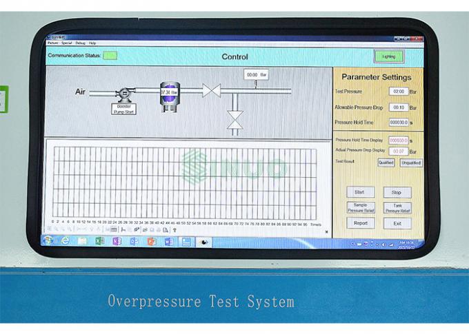 IEC 62196 sobre - el sistema de la prueba de presión para los accesorios del vehículo eléctrico 0