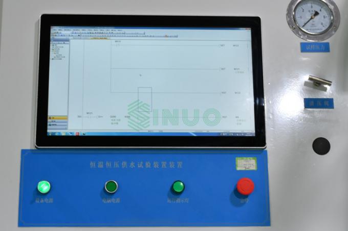 Dispositivo 2.5MPa de Constant Pressure Water Supply Test de la sola estación del IEC 60335 0