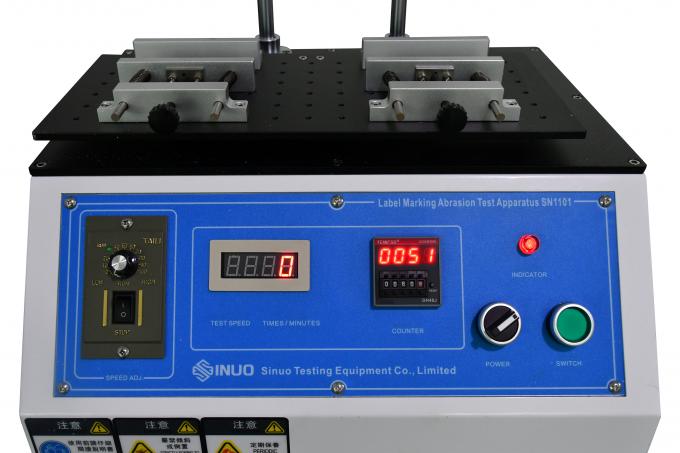 IEC 60884-1 2022 aparatos de marcado de la prueba de abrasión de la etiqueta para el tipo zócalo del VDE del enchufe 1
