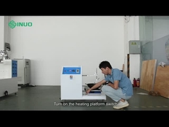 Probador de la resistencia del rasguño del EN 12983-1 de las BS para la resistencia del rasguño de la prueba de la capa de la cocina