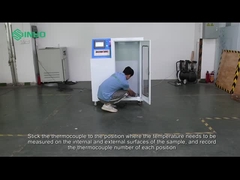 Dispositivo del banco de pruebas de la vida del termóstato del IEC 60598-1 para el control del PLC de la medida de la temperatura