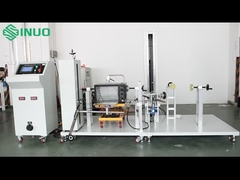 Control del sistema de prueba de resistencia de la puerta de los hornos del hogar del IEC 60335-2-6 PLC