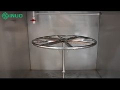 IEC 60529 2013 cámara impermeable de la prueba de IPX1 IPX2 con el regulador del LCD del tablero del goteo