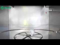 Cámara vertical de la prueba de la protección del ingreso del agua del goteo y del espray del agua de IEC60598-1 IPX1~4