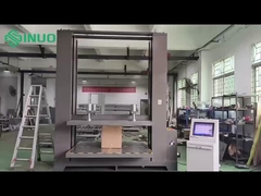 Prueba de resistencia a la compresión de la caja de compresión de 6-100KN para el embalaje de cartón