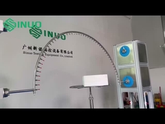 IEC 60529 IPX3 IPX4 Sistema de ensayo de impermeabilidad del tubo oscilante Equipo de ensayo de lluvia