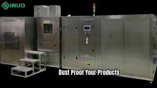 Cámara de prueba de arena y polvo MIL STD 810G