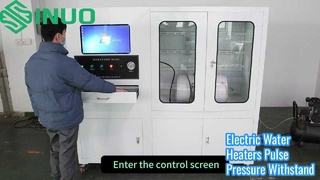 Máquina de prueba de resistencia a la presión de pulso de calentadores de agua eléctricos