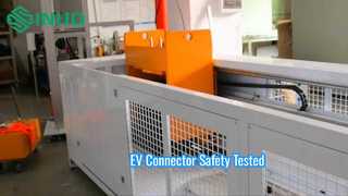 Sistema de prueba de carga de neumáticos para vehículos eléctricos UL 2594 con control PLC