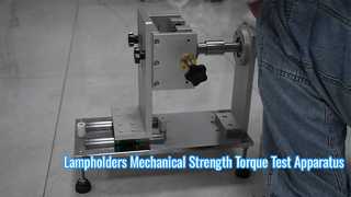 IEC60238 Cl. 16.4 Figure 6 Lampholders Mechanical Strength Torque Test Apparatus