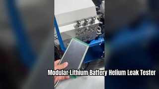 Detector de fugas modular del espectrómetro de masas del helio de la batería de litio
