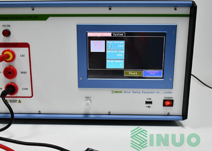 Generador de los voltajes de impulso del IEC 61851-1 para sobre - los voltajes prueban 1