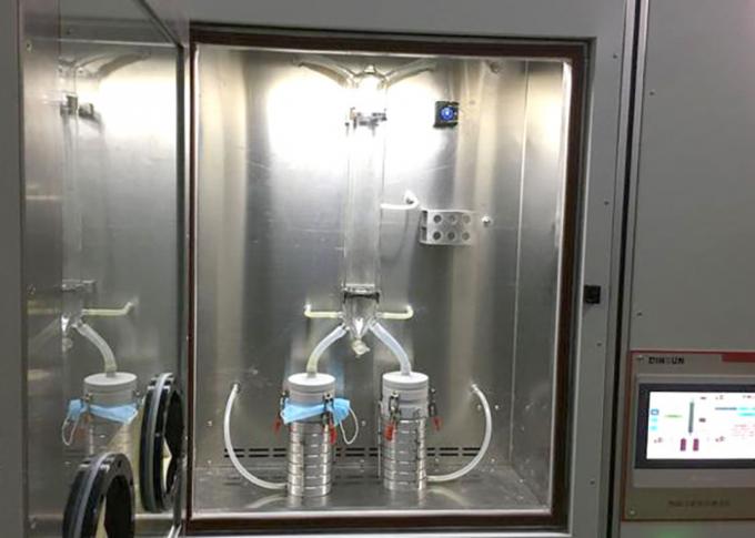 28,3 l cámara de la prueba de la eficacia de la filtración de Min Medical Material Tester Bacterial (BFE) 0