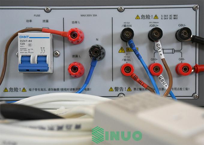 Probador eléctrico de la seguridad de 5.4.5.2 de la cláusula del IEC 62368-1 1